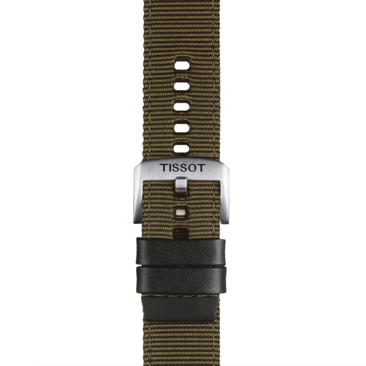 Black Khaki Fabric Strap Lugs 22MM