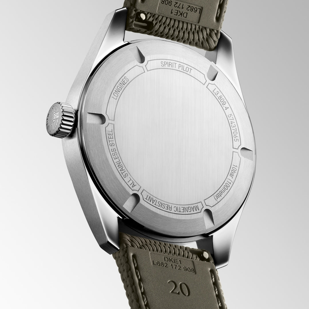 Spirit Pilot Green Strap 39MM Watch