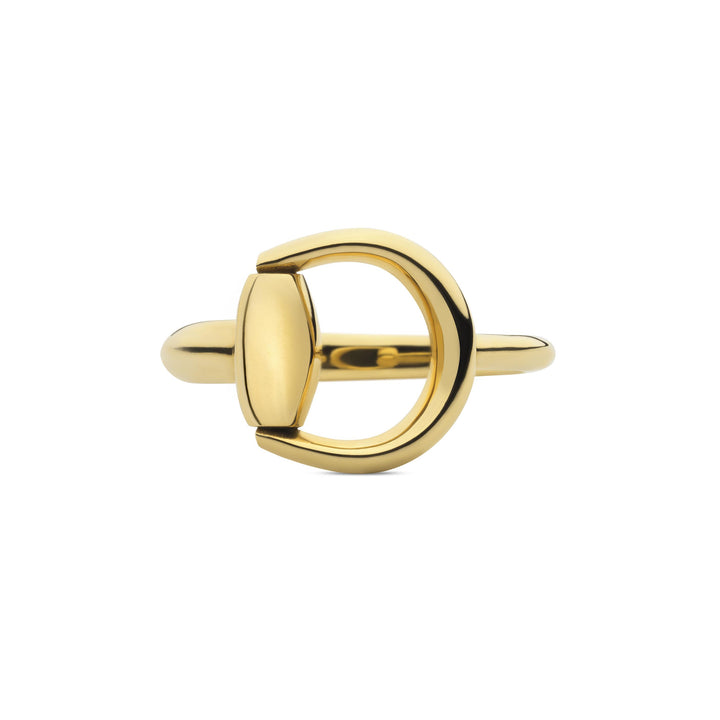 YBC795651001015|GUCCI |HORSEBIT|13mm 18KY Ring