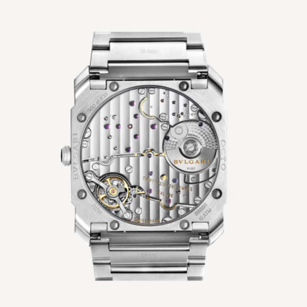 Octo Finissimo Stainless Steel with Blue Dial 40MM Watch