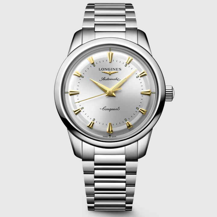 Conquest Heritage Opaline Ivory Dial 40MM Watch