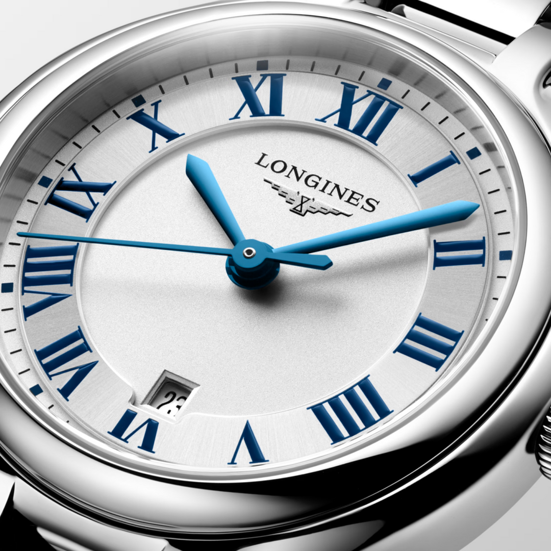 Primaluna Silver Roman Dial 30MM Watch