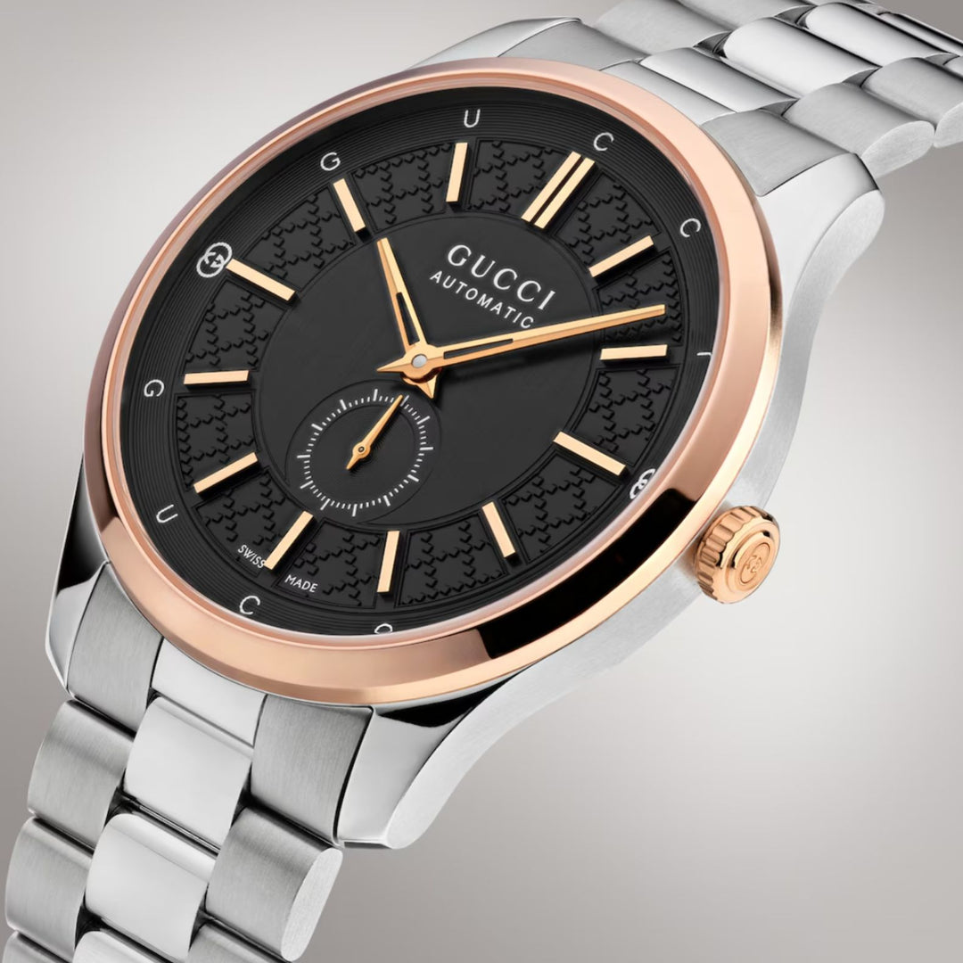 G-Timeless Steel and Rose PVD 40MM Watch