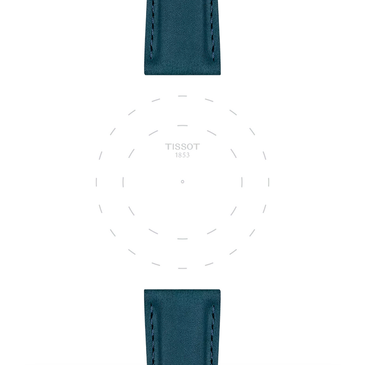 Blue Leather Strap