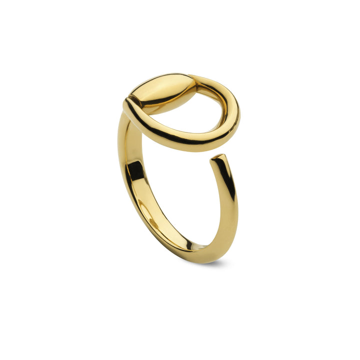 YBC795651001015|GUCCI |HORSEBIT|13mm 18KY Ring
