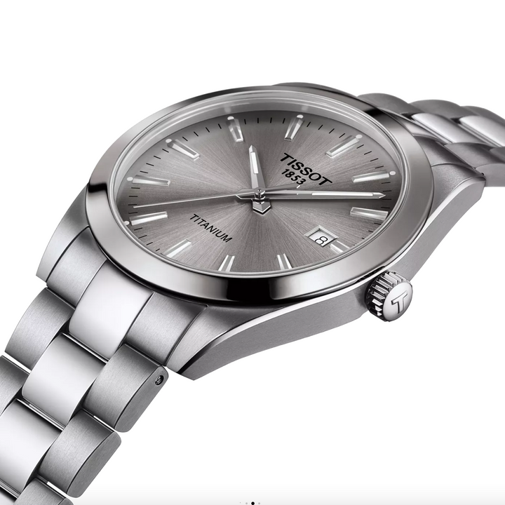 Gentleman Titanium Grey Dial 40MM Watch