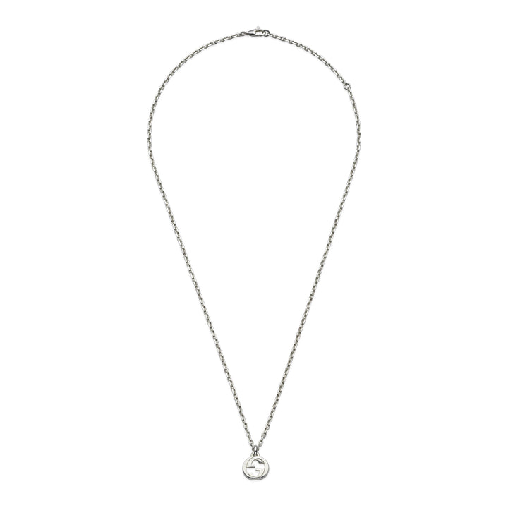 Interlocking G Silver Necklace