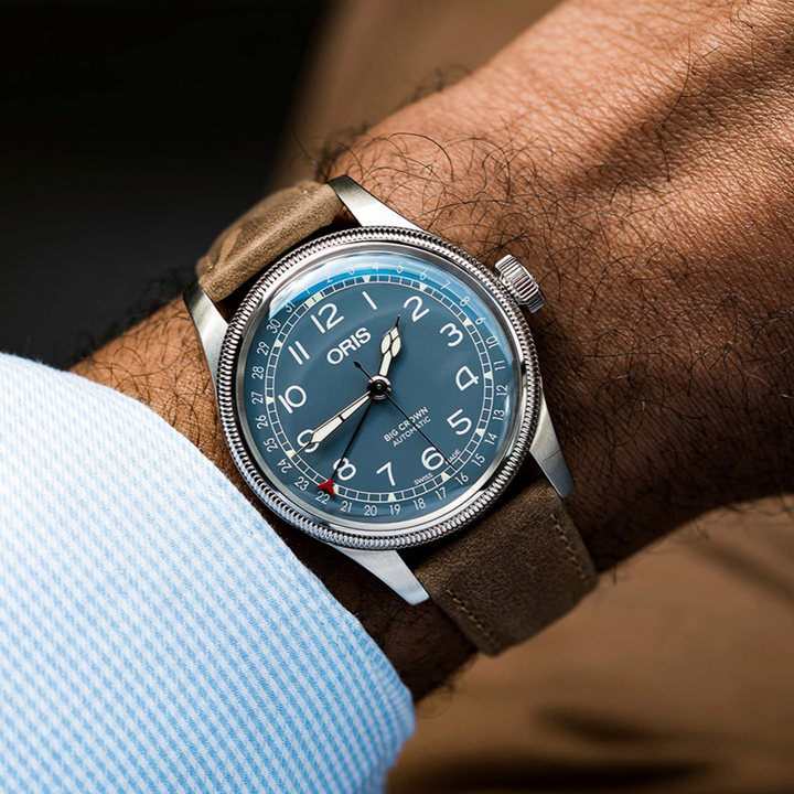 Big Crown Pointer Date Blue Dial 40MM Watch