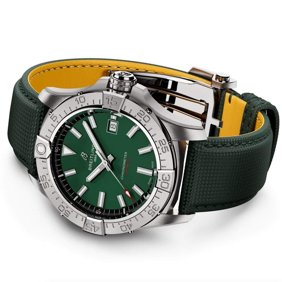 Avenger Green Dial and Strap 42MM Watch