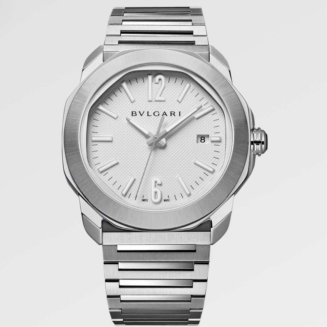 Octo Roma White Dial 41MM Watch