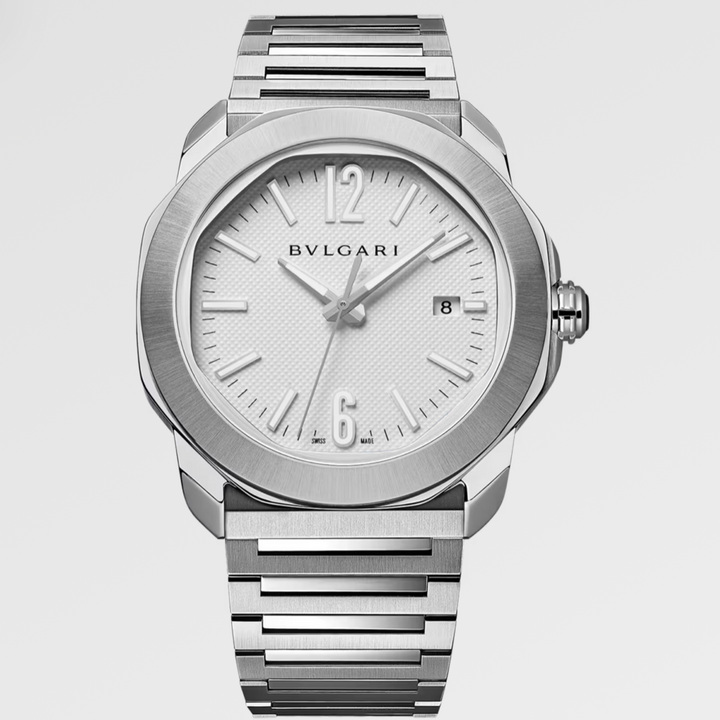 Octo Roma White Dial 41MM Watch