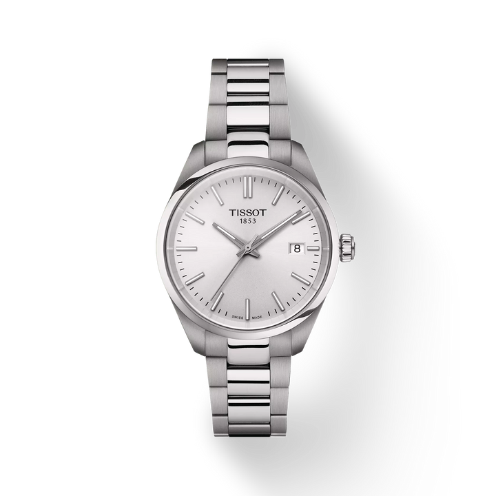 PR 100 Silver Dial 34MM Watch