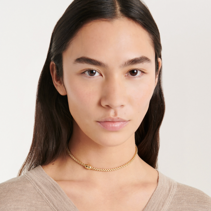 Eka Yellow Gold Necklace