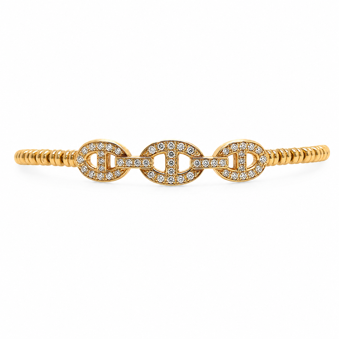 Yellow Gold Diamond Bracelet