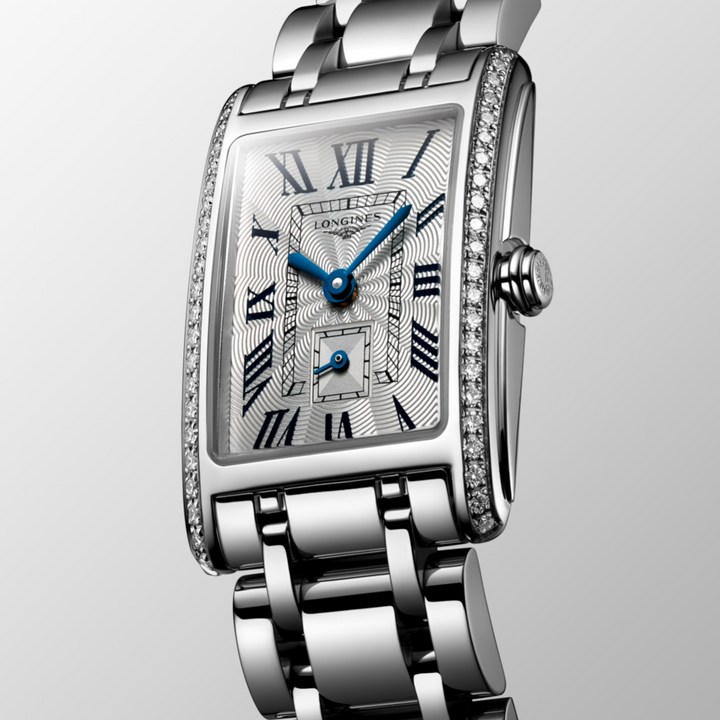 Dolcevita Stainless Steel with Diamonds 20x32MM Watch