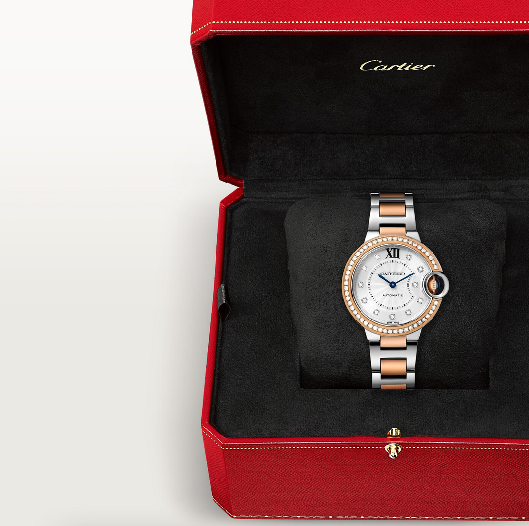 Ballon Bleu Steel and Rose Gold 36MM