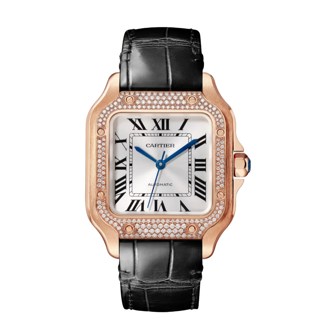 Santos Rose Gold Medium Model