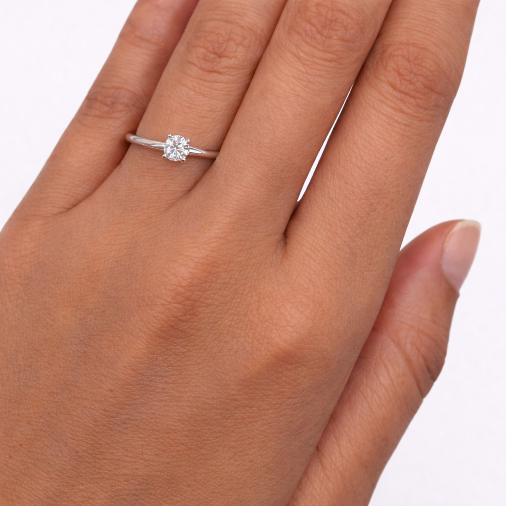 .39CT Round Cut Diamond Solitaire Ring