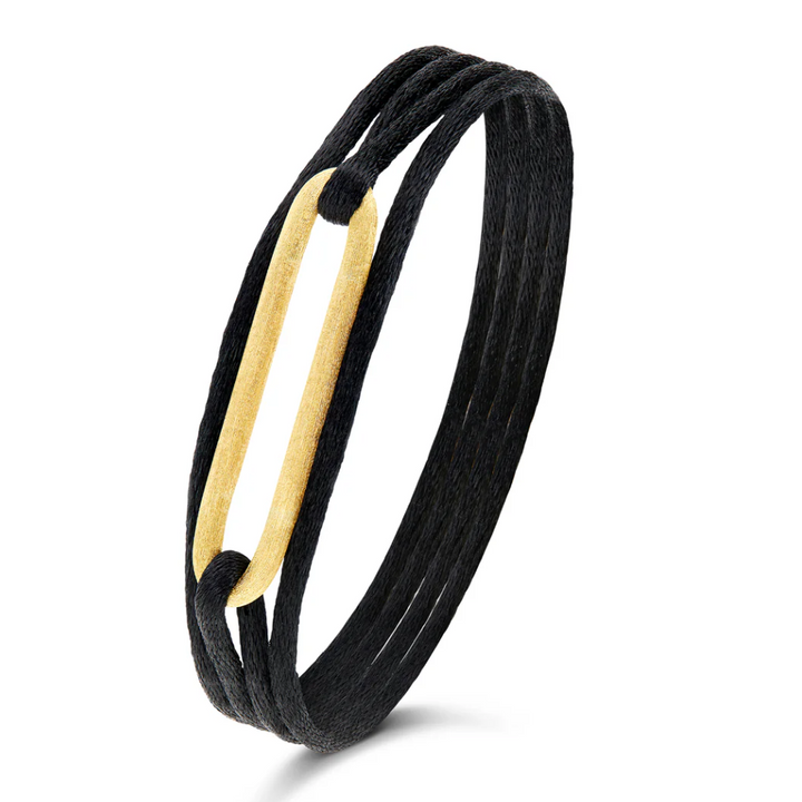 Libera 18KY Pendant with Black Fabric