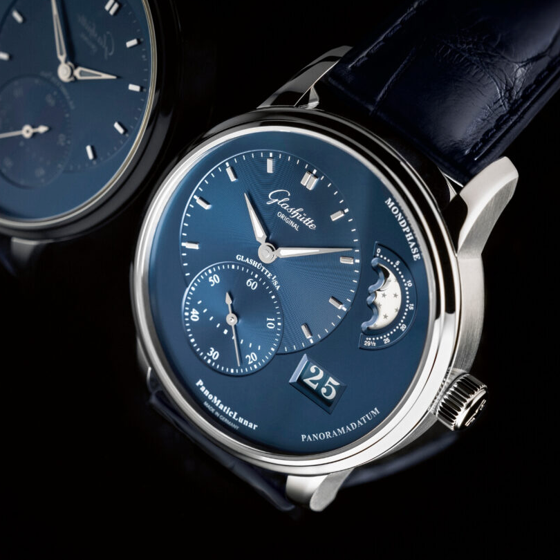 PanoMaticLunar Watch, Blue Dial 40MM