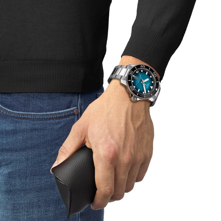 Seastar Professional 2000 Powermatic 80 Aqua Dial 46MM Watch