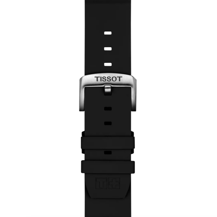 Black Silicone Strap Lugs 22MM