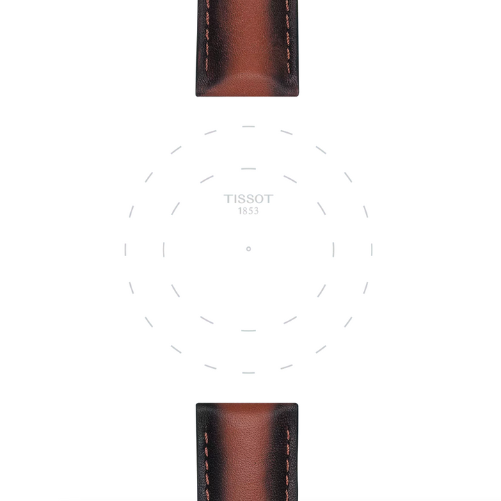 Brown Leather Strap Lugs 20MM