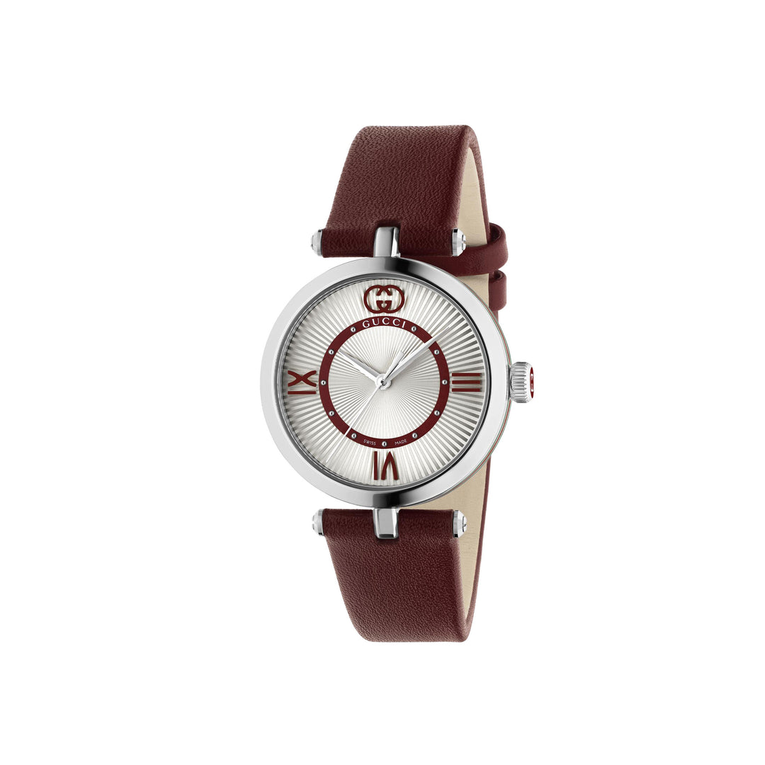 Model 2000 Red Leather Strap 30MM Watch