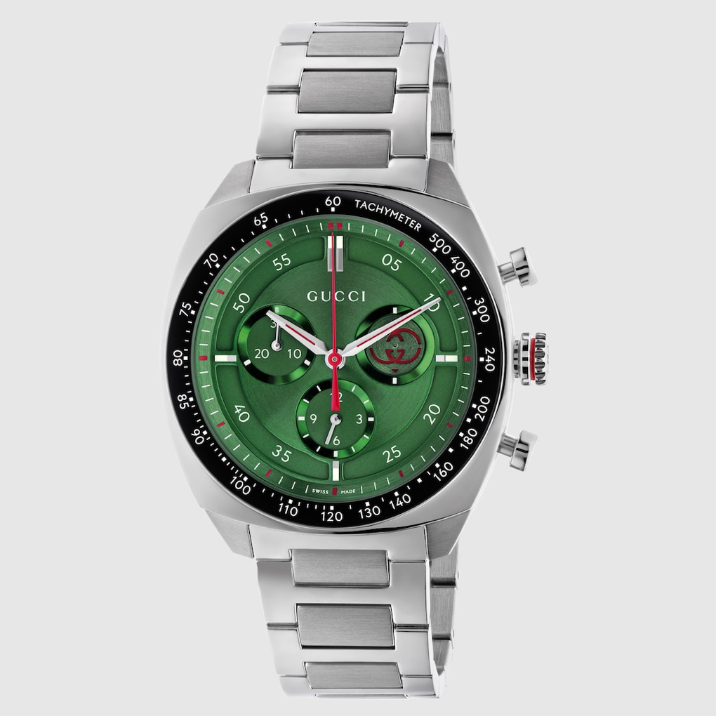 Interlocking G Chronograph Green Dial 41MM Watch