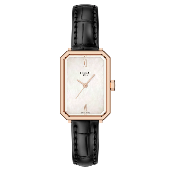 SRV Mother of Pearl and Rose Accents 30MM Watch