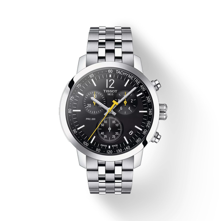 PRC 200 43MM Black Chronograph Dial Watch