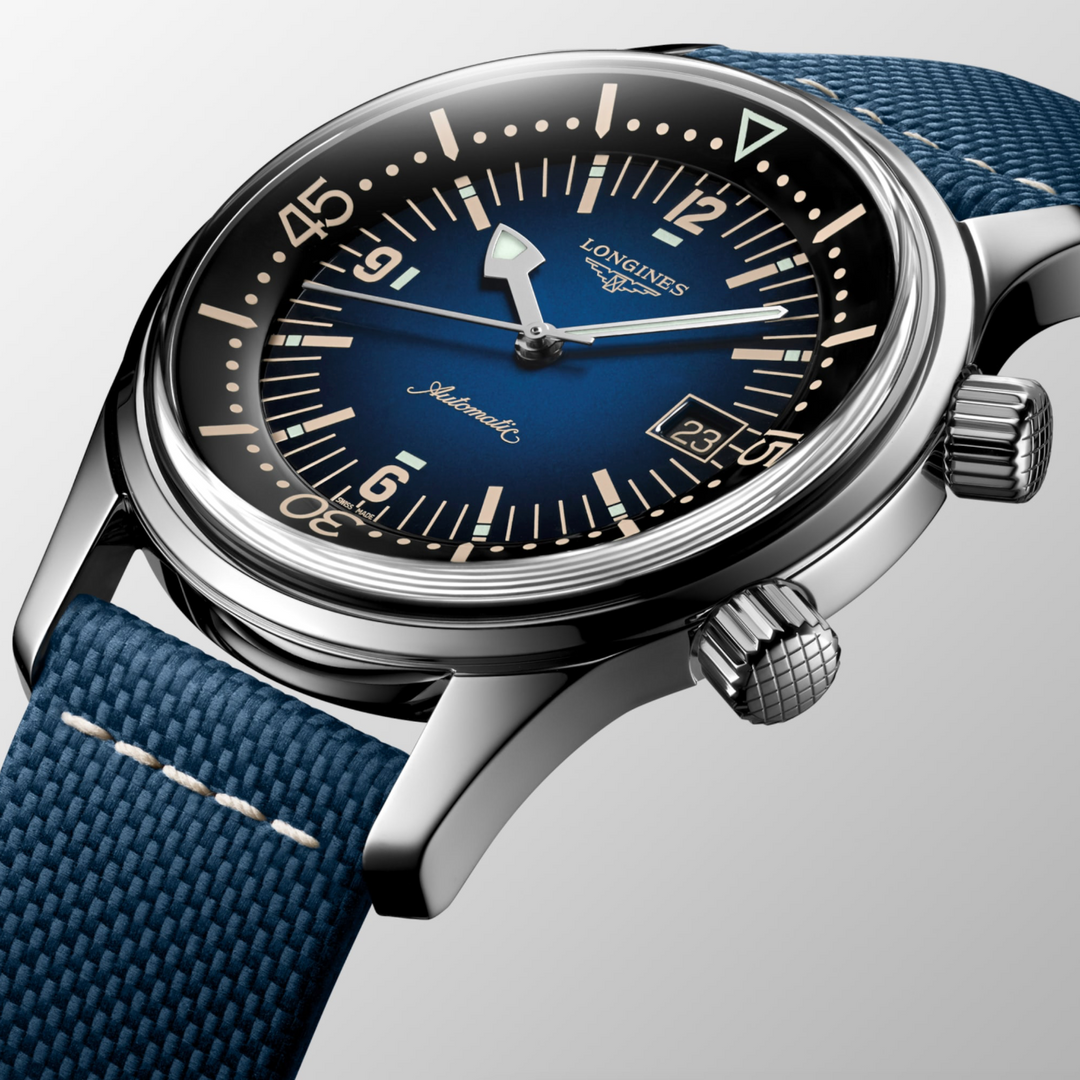 Heritage Legend Diver Blue 42MM Watch
