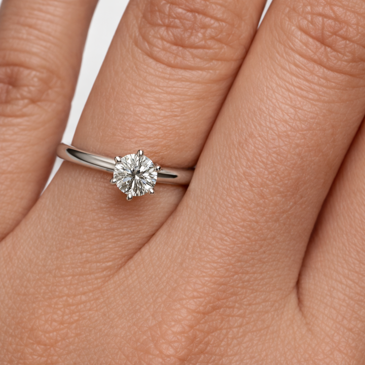 .50ct Round Diamond Solitaire Ring