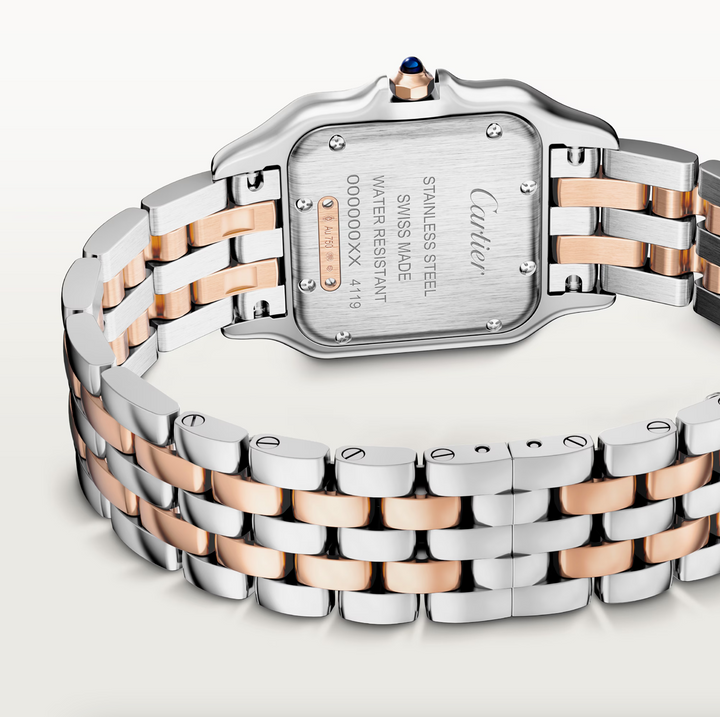 Panthère Steel and Rose Gold Medium Model