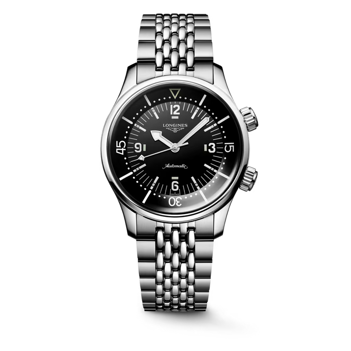 L37644507 | Longines | HRTG Legend Diver 39MM SS MICBR BLK ARB AUT