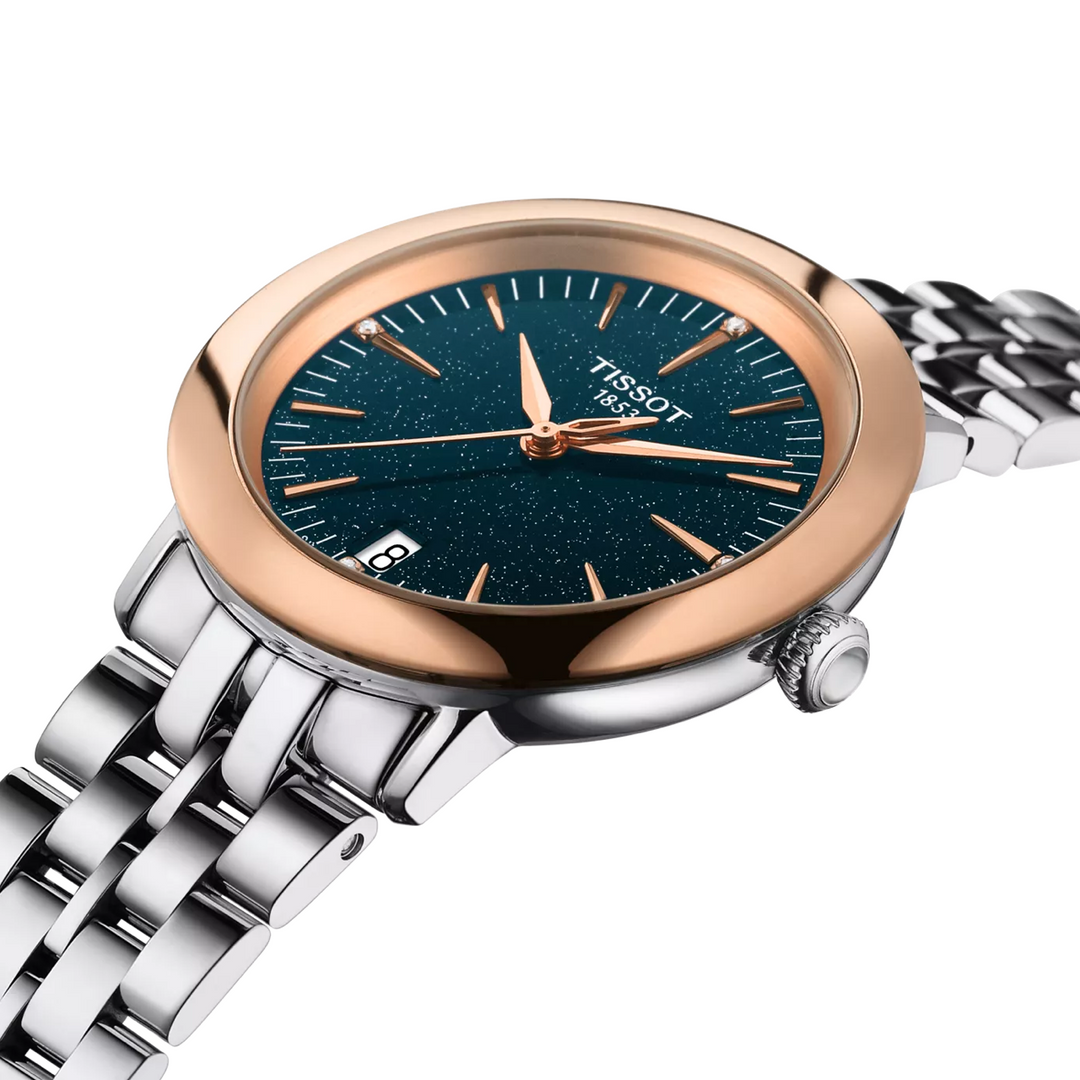 Glendora Rose Gold Bezel 33MM Watch