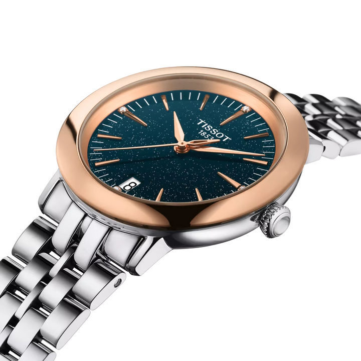 Glendora Rose Gold Bezel 33MM Watch