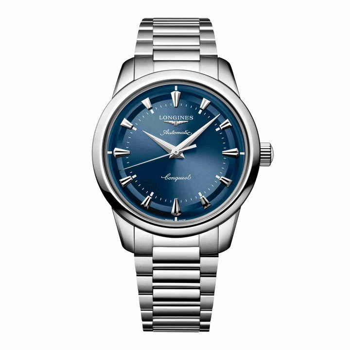 Conquest Heritage Blue Dial 38MM Watch