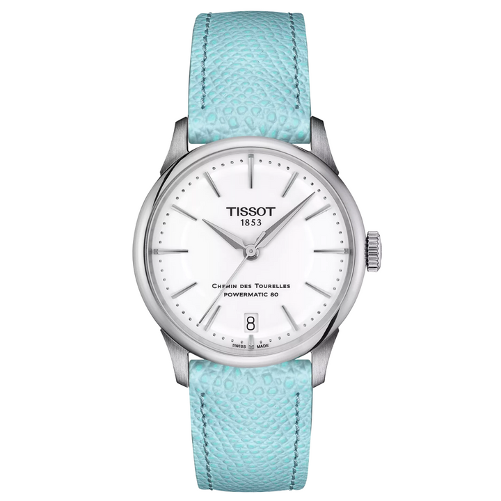 Chemin Des Tourelles Turquoise Strap 34MM Watch