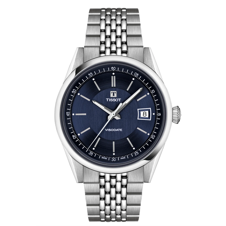 Visodate Blue Dial 39MM Watch