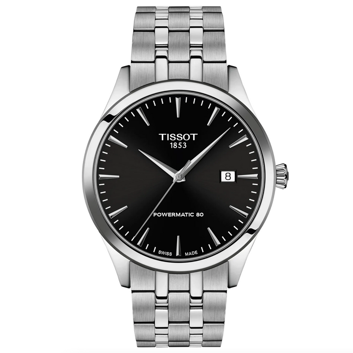 Classic Dram Black Index Dial 40MM Watch
