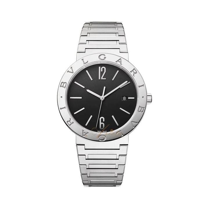 Bvlgari-Bvlgari Black Dial 41MM Watch