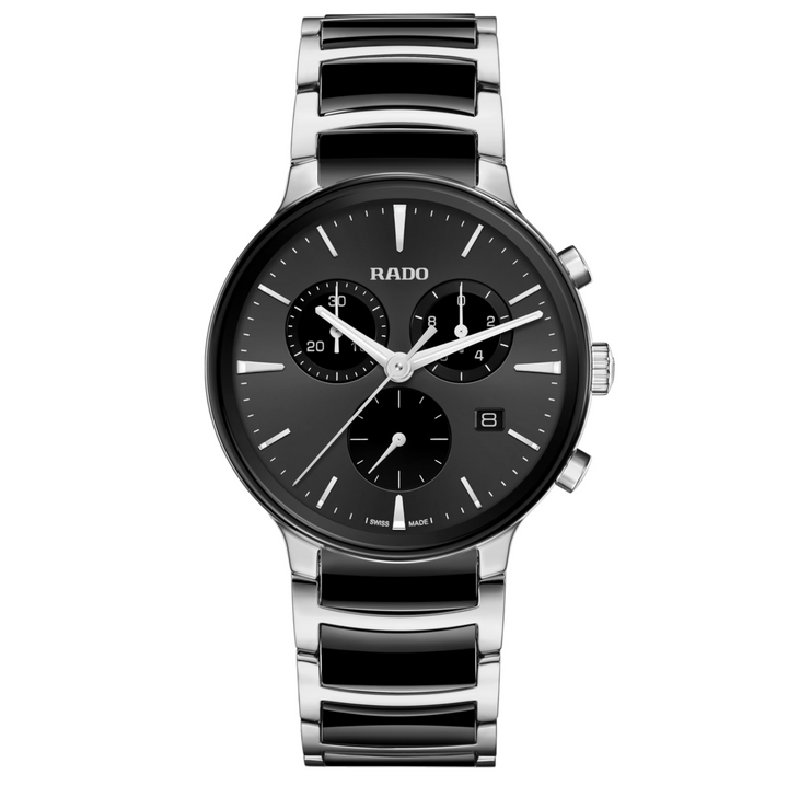 Centrix Round Black Ceramic 41MM Watch