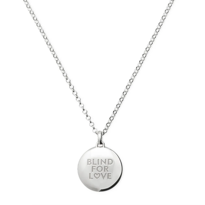 Blind For Love Pendant Necklace