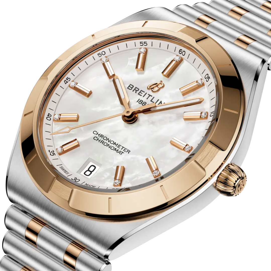 Chronomat Steel and Rose Gold 36MM Watch