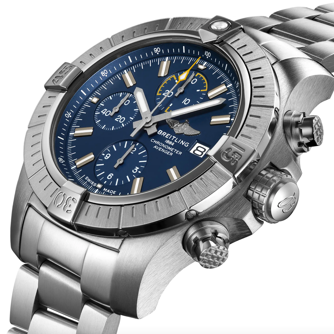 Avenger Chronograph Blue Dial 45MM Watch