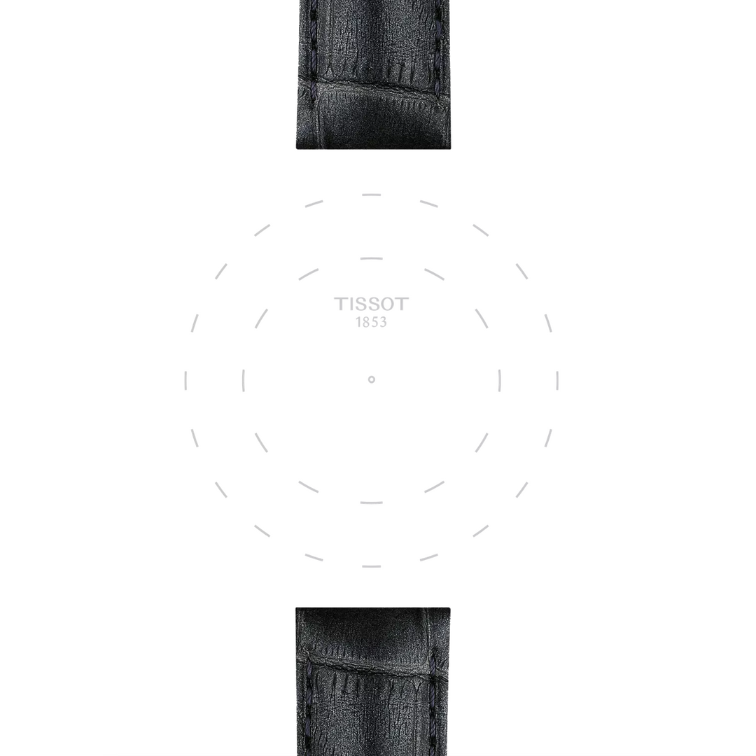 Grey Leather Strap Lugs 16MM