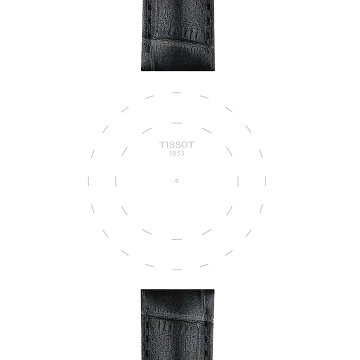 Grey Leather Strap Lugs 16MM