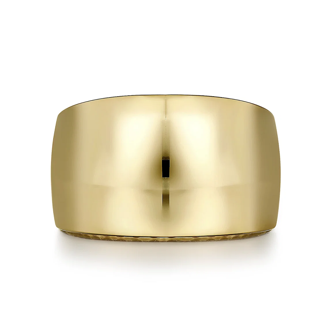 Wide Smooth Ring