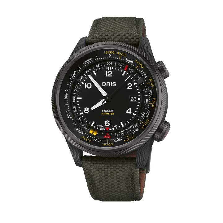 Pro Pilot Altimeter 47MM Carbon Watch